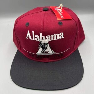 Vintage‎ Alabama Crimson Tide Hat Men Red Twins Enterprise Snap Back Cap New